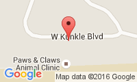 Paws & Claws Animal Clinic Location