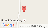 Pin Oak Veterinary Clinic Location