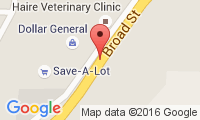Haire Veterinary Clinic Location