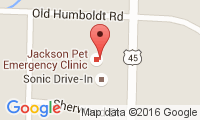 Jackson Pet Emergency Clinic Location