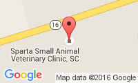 Sparta Veterinary Clinic Location