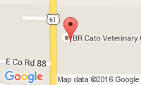 B R Cato Veterinary Clinic Location