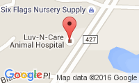 Luv-N-Care Animal Hospital Location