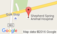 Shepherd Spring Animal Hospital Location