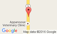 Appanoose Veterinary Clinic Location