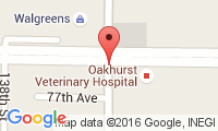 Oakhurst Veterinary Hospital And Kennels Location