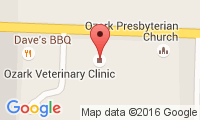 Ozark Veterinary Clinic Location