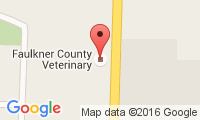 Faulkner County Veterinary Clinic Location