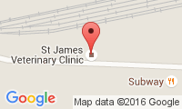 St James Veterinary Clinic Location