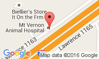 Mt Vernon Animal Hospital Location