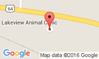 Lakeview Animal Clinic Location