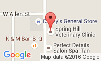 Spring Hill Veterinary Clinic Location