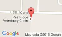 Pea Ridge Veterinary Clinic Location