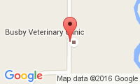 Busby Veterinary Clinic Location