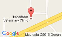Broadfoot Vet Clinic Location