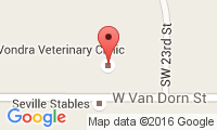 Vondra Veterinary Clinic Location