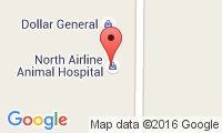North Airline Animal Hospital Location