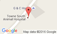 Towne South Animal Hospital Location
