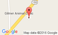 Gilmer Animal Clinic Location
