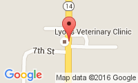 Lyons Veterinary Clinic Location
