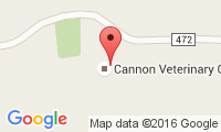 Cannon Veterinary Clinic Location