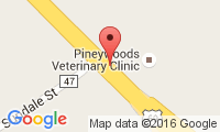 Pineywoods Veterinary Clinic Location