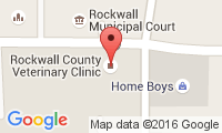 Rockwall County Veterinary Clinic Location