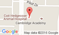 Coit Hedgcoxe Animal Hospital Location