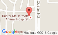 Custer Mcdermott Animal Hospital Location