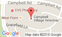 Campbell Village Vet Clinic Location