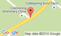 Coldspring Veterinary Clinic Location