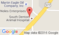 South Denton Animal Hospital Location