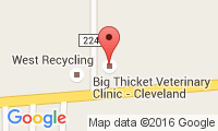 Big Thicket Veterinary Clinic Location