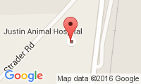 Justin Animal Hospital Location