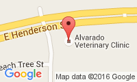 Alvarado Veterinary Cinic Location