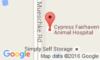 Cypress Fairhaven Animal Hospital Location
