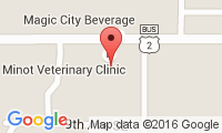 Minot Veterinary Clinic Location