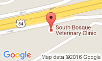 South Bosque Veterinary Clinic Location