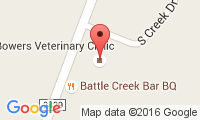 Bowers Veterinary Clinic Location