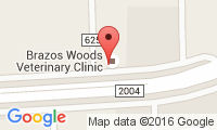 Brazos Woods Veterinary Clinic Location