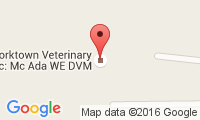 Yorktown Veterinary Clinic Location