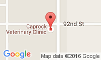 Caprock Veterinary Clinic Location