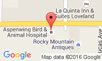 Aspenwing Bird & Animal Hospital Location