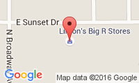 Linton's Big R Store Location