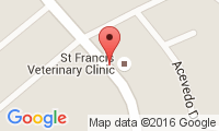 St Francis Veterinary Clinic Location