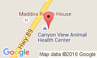 Canyon View Animal Health Center Location