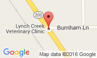 Lynch Creek Veterinary Clinic Location