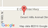Desert Hills Animal Hospital Location