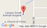 Canyon Small Animal Hospital Location