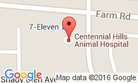 Centennial Hills Animal Hospital Location